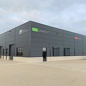 Hallenbau OKIIMMO Solingen von Schreiber Stahlbau