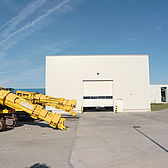 Neubau einer Lagerhalle und einer Produktionshalle von Schreiber Stahlbau Hilden