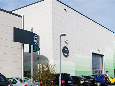 Anbau Produktionshalle für Muehlhause in Velbert von Schreiber Stahlbau