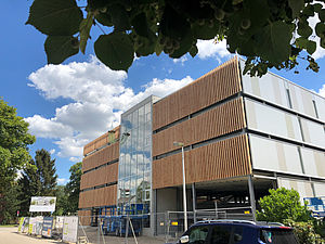 Schreiber Stahlbau Parkhaus Baugenossenschaft Dormagen