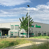 Stahlhalle mit Kranbahn in Solingen von Schreiber Stahlbau