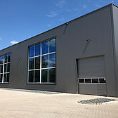 Thermowandfassade Sandwichpaneelfassade Lagerhalle Nordiska Gummersbach von Schreiber Stahlbau