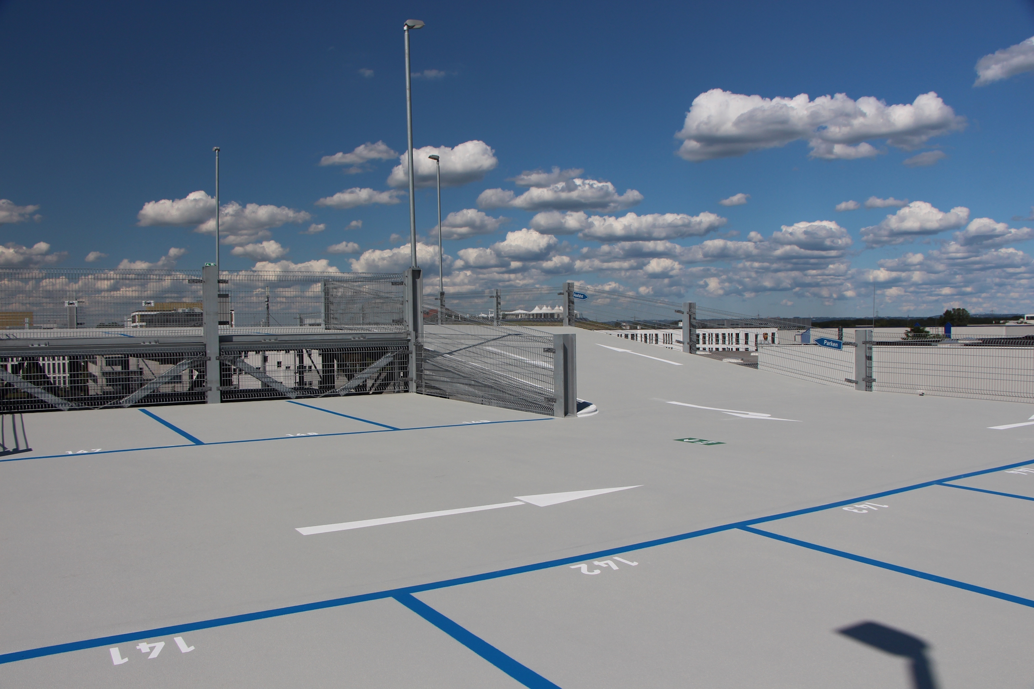 Bau eines Parkdecks für die Gemeinde Grünheide 