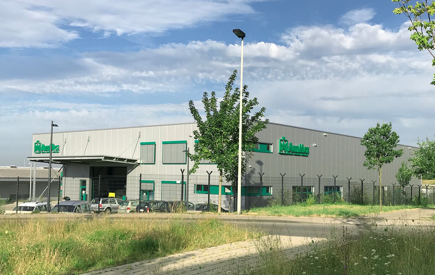 Stahlhalle mit Kranbahn in Solingen von Schreiber Stahlbau