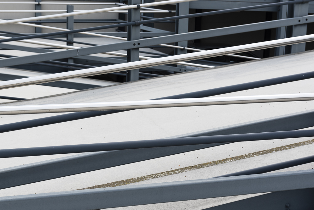 Absturzschutz Parkhaus Rampenbereich Systemdetail des Herstellers Schreiber Stahlbau